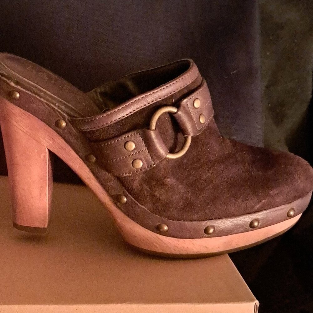Ralph Lauren Brown Shoes Heels 6